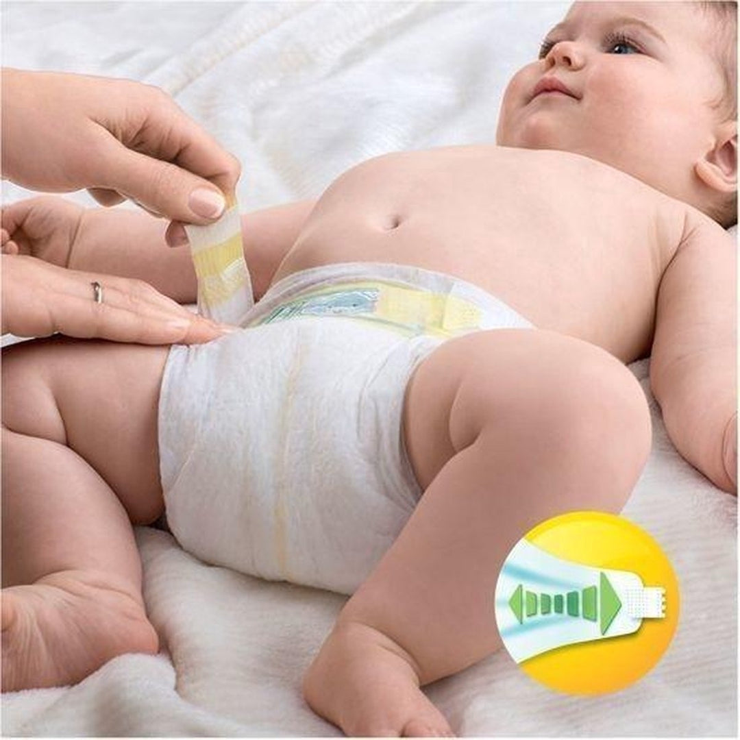 Pampers Premium Protection Windeln – Größe 2 – 80 Stück (2x40) – Verpackung beschädigt