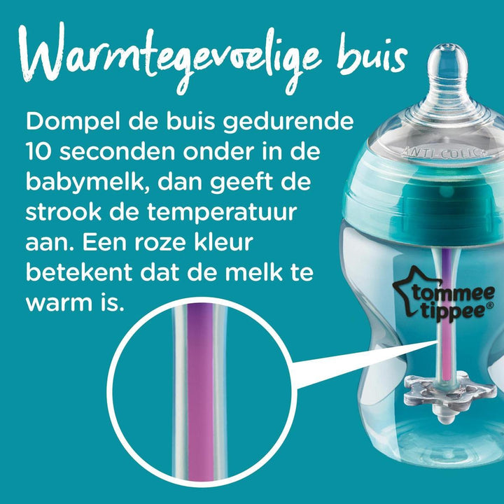 Tommee Tippee Closer to Nature Anti-Kolik-Babyflasche x1 (150 ml) – Verpackung beschädigt