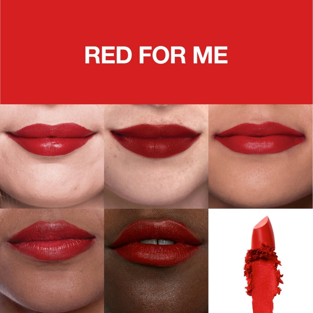 Maybelline Color Sensational Made For All Lippenstift – 382 Red For Me – Rot matt