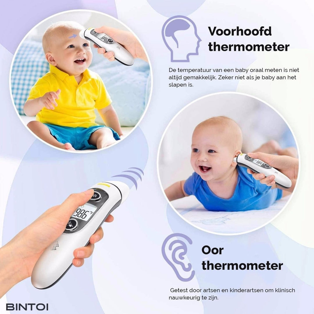 Bintoi¬Æ X200 - Stirnthermometer - Ohrthermometer - Fieberthermometer - Verpackung beschädigt