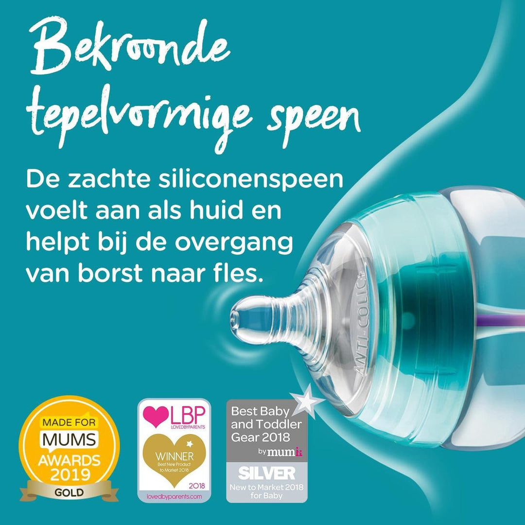 Tommee Tippee Closer to Nature Anti-Kolik-Babyflasche x1 (150 ml) – Verpackung beschädigt