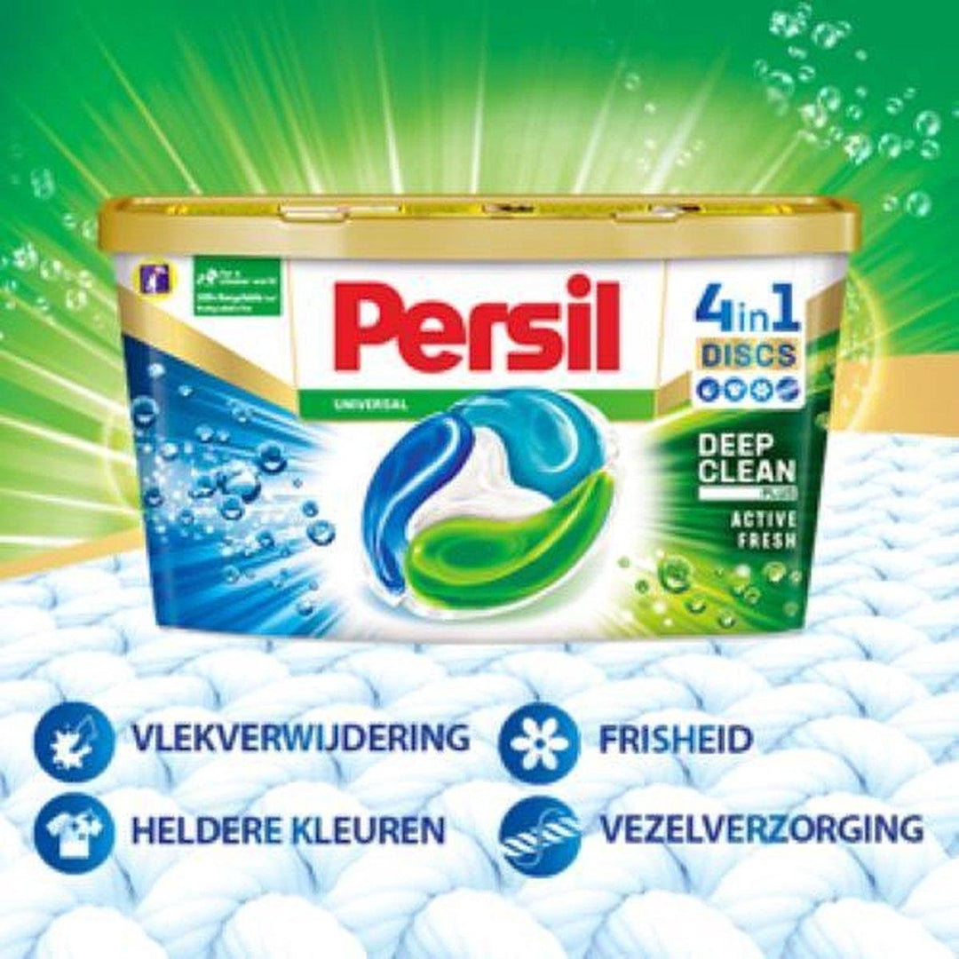 Persil Discs Universal Wascapsules - Wasmiddel Capsules - Voordeelverpakking - 28 wasbeurten - Verpakking beschadigd