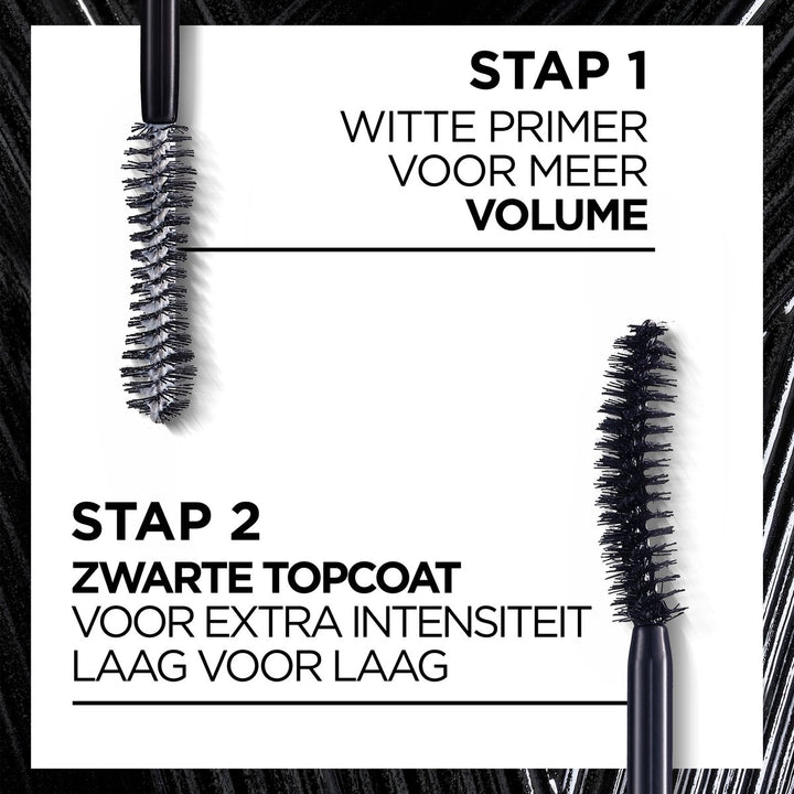 L'Oréal Paris - PRO XXL VOLUME - Schwarz - Mascara für intensives Volumen - 12 ml