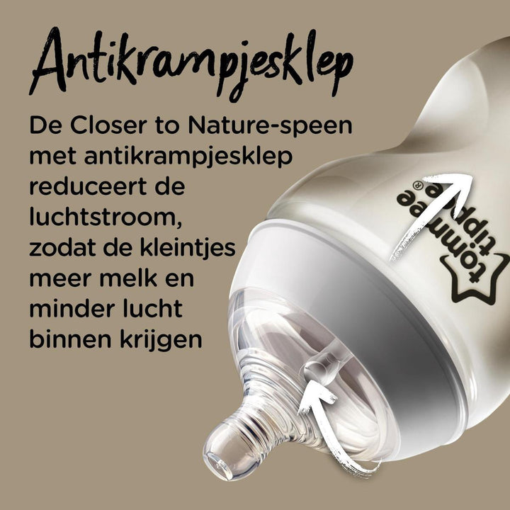 Tommee Tippee Closer to Nature Babyflasche x1 (260 ml)