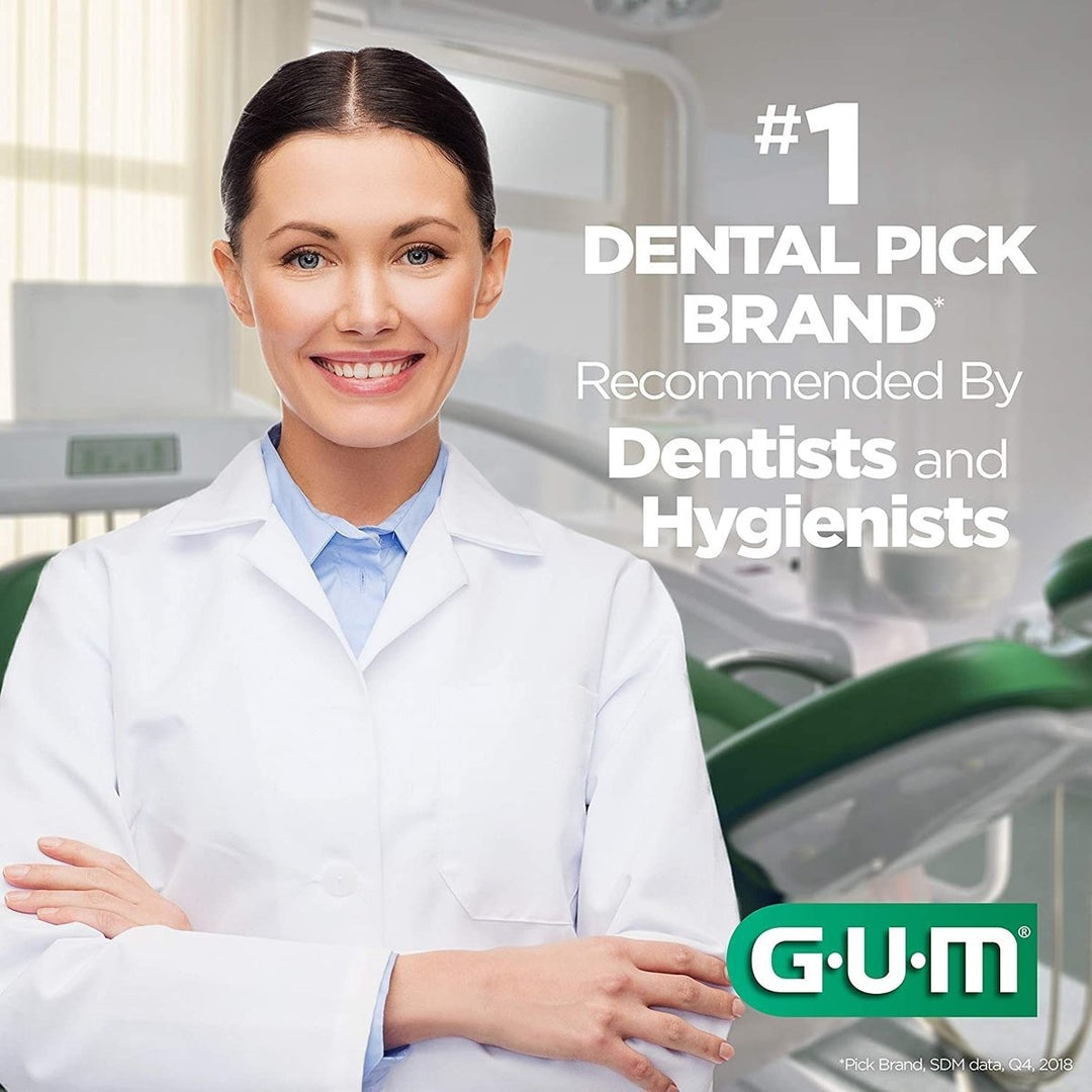 Gum Soft Picks Regular - Interdentalbürste 80 Stück - Verpackung beschädigt