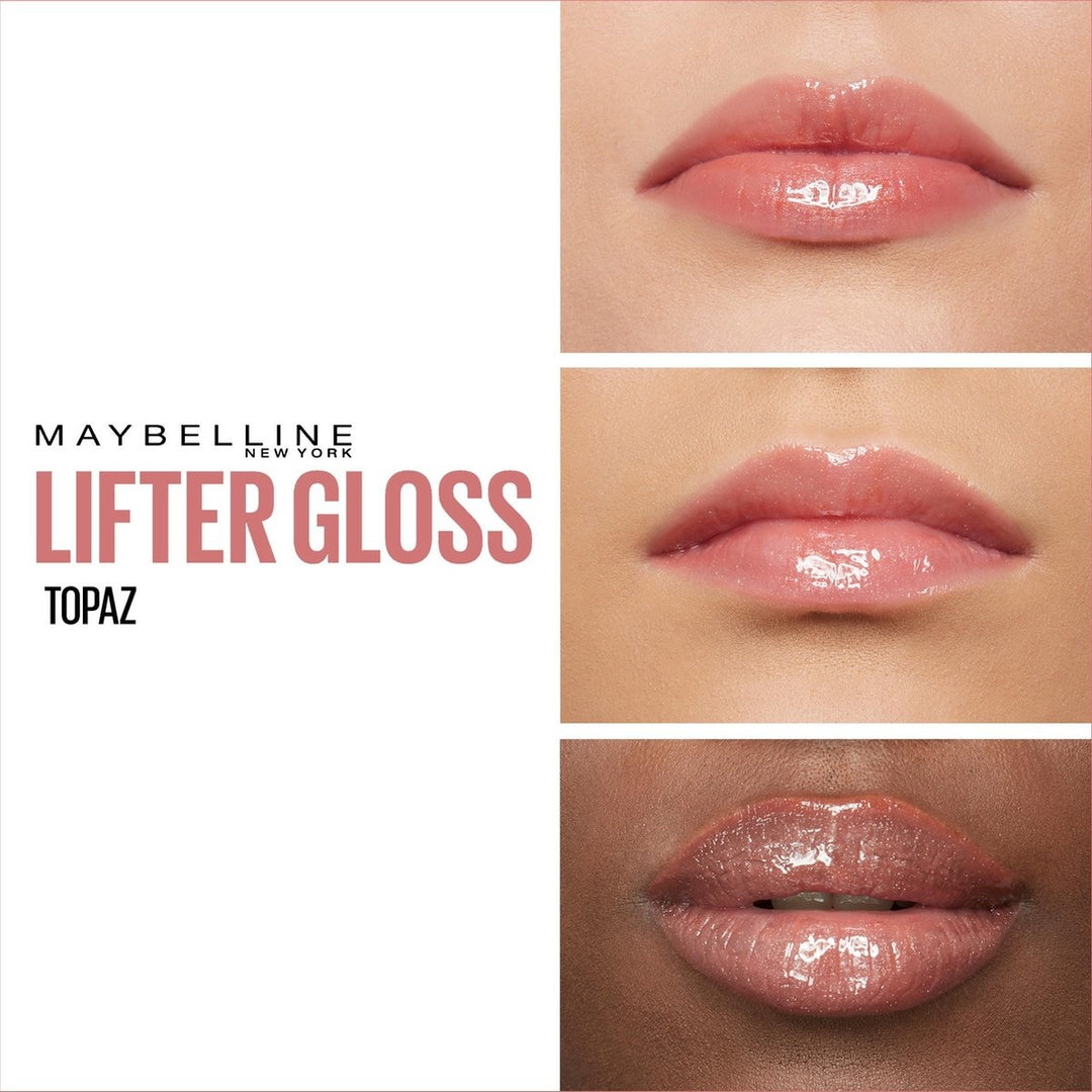 Maybelline New York – Lifter Gloss Lipgloss – 9 Topaz – Pink – Glänzender Lipgloss – 5,4 ml