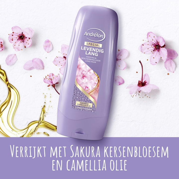 Andrélon Conditioner Levendig Lang - 300 ml