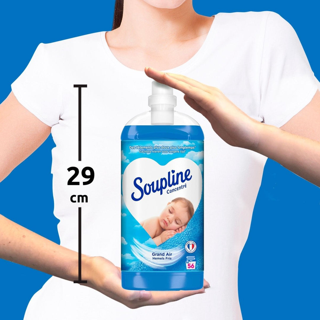 Soupline Heavenly Fresh Concentrated Fabric Softener - 1.3L