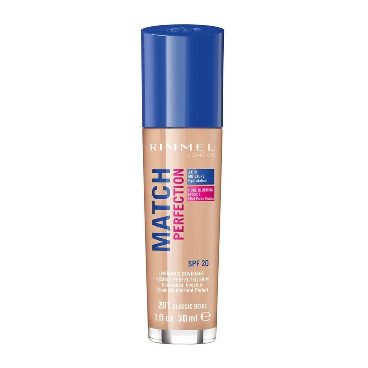 Rimmel London Match Perfection Foundation - 201 Classic Beige