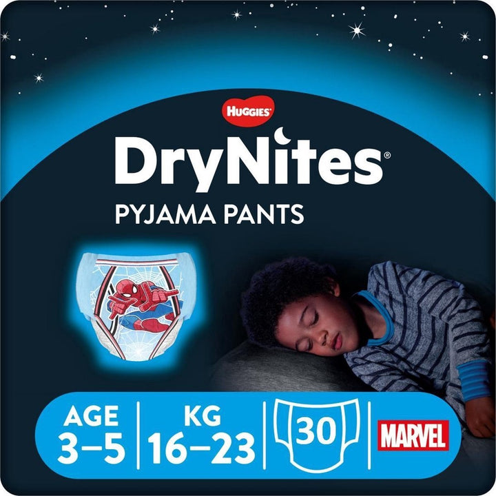 DryNites diaper pants - boys - 3 to 5 years (16 - 23 kg) 30 pieces - Packaging damaged