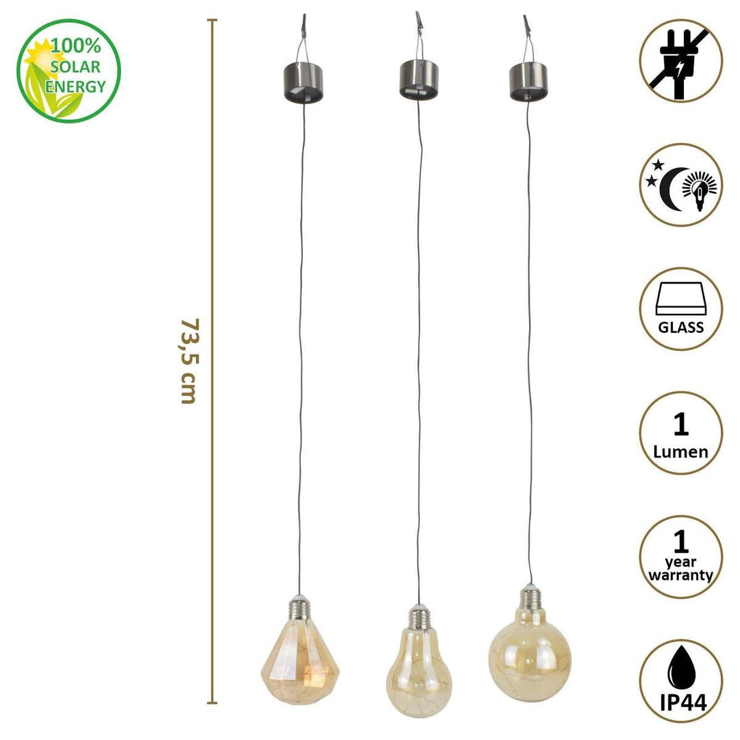 O'Daddy Solar Light Bulb SHAM - warm/white LED mood lighting