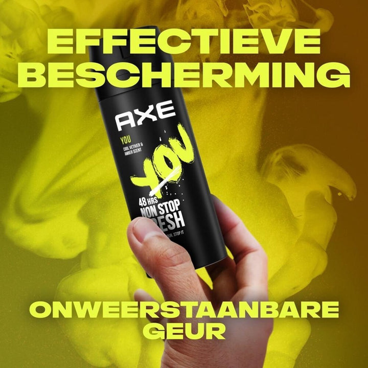 Axe Deodorant Bodyspray You 150 ml – Unisex – Verpackung beschädigt