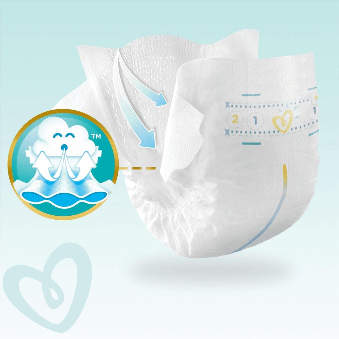 Pampers Premium Protection Größe 4 – 9 kg/14 kg – 78 Stück.