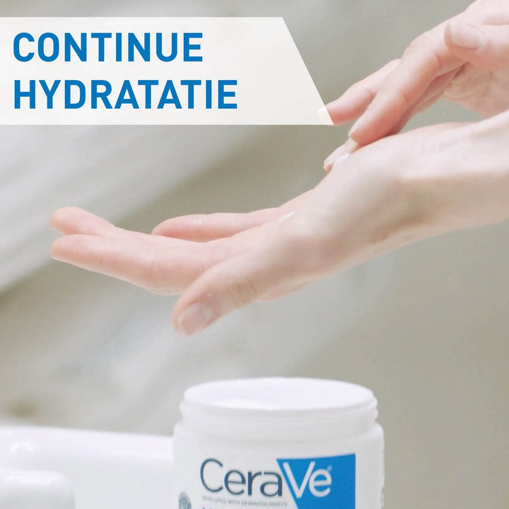 CeraVe - Moisturizing Cream - voor droge tot zeer droge huid - met pomp - 454g