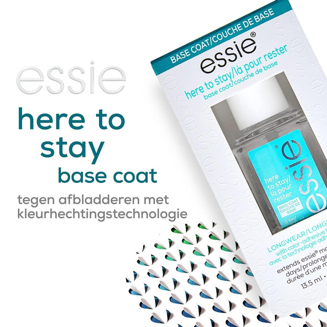 Essie Here To Stay Basislack – Nagellack – Verpackung beschädigt