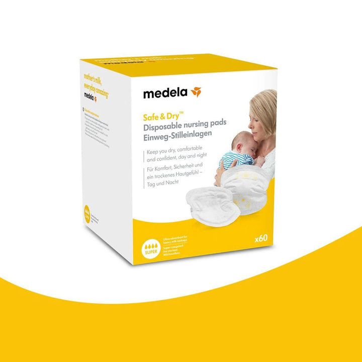 Medela Wegwerp Zoogcompressen - 60 stuks - Verpakking beschadigd