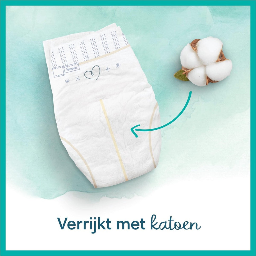 Pampers Harmonie Windeln Größe 3 (6–10 kg), 74 Stück – Verpackung beschädigt