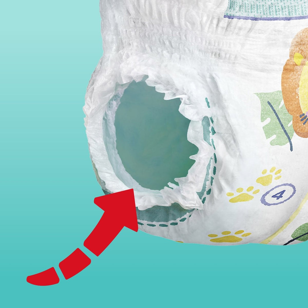 Pampers Baby-Dry Windelhöschen – Größe 8 (19 kg+) – 96 Stück – Monatsbox – Verpackung beschädigt