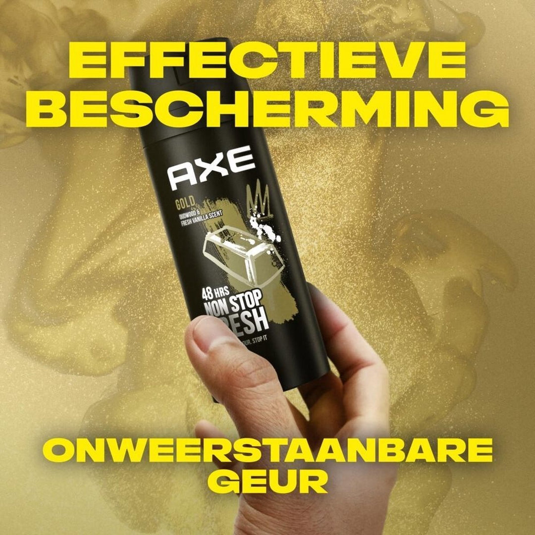 Axe Body Spray Deodorant Gold 150 ml