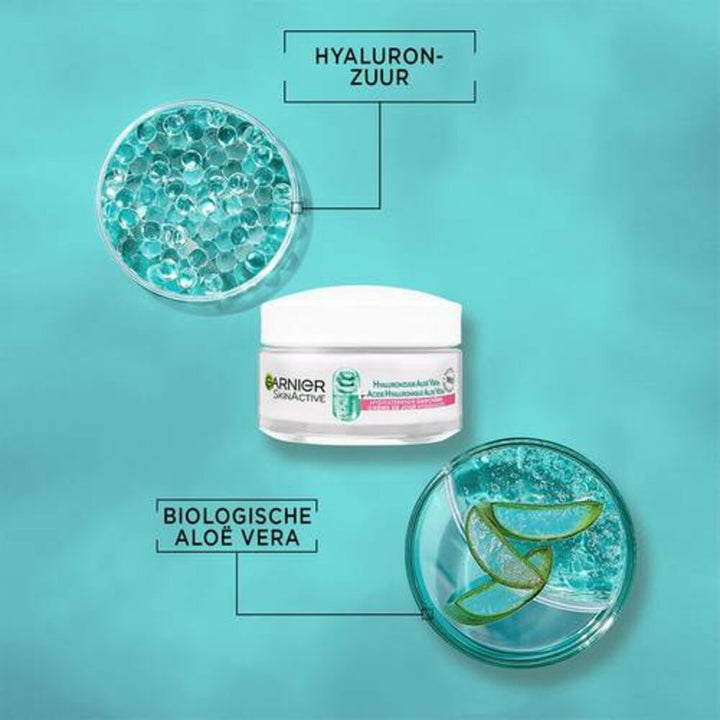 Garnier SkinActive Hyaluronic Acid Aloe Vera Moisturizing Day Cream - 50ml - packaging damaged