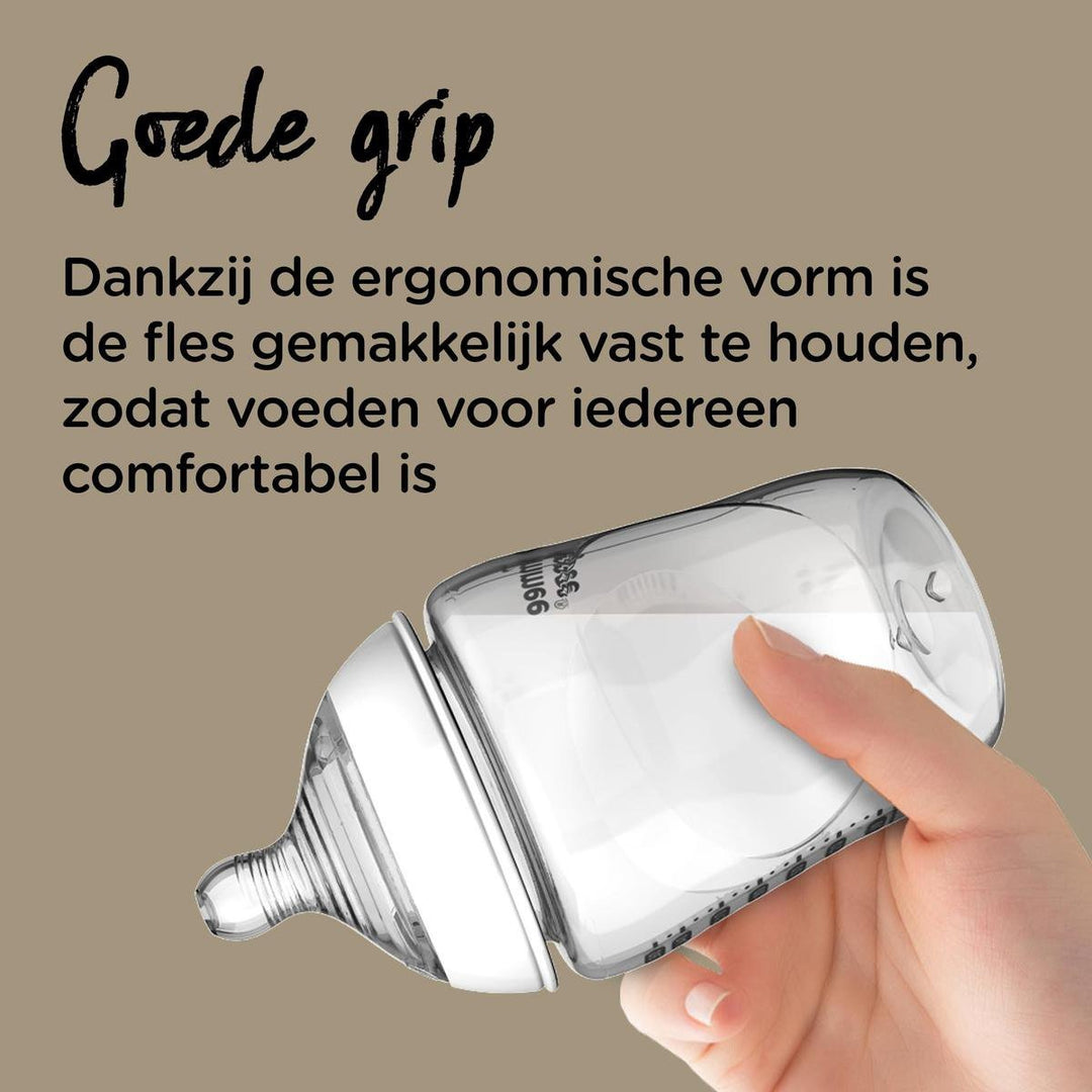 Tommee Tippee Closer to Nature Bottle Starterpaket grün – 0 Monate+ – Verpackung beschädigt