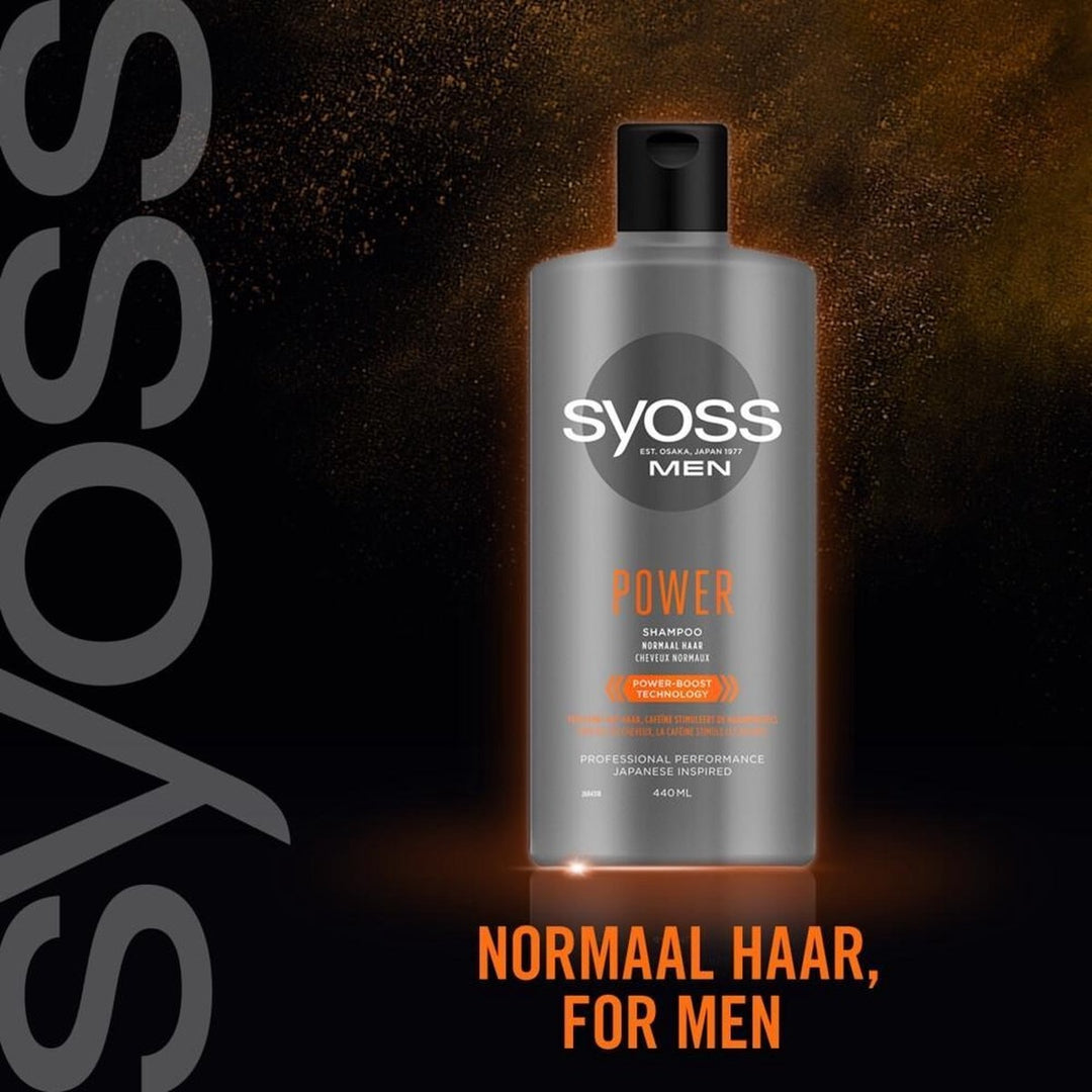 Syoss Men Power Shampoo 440 ml