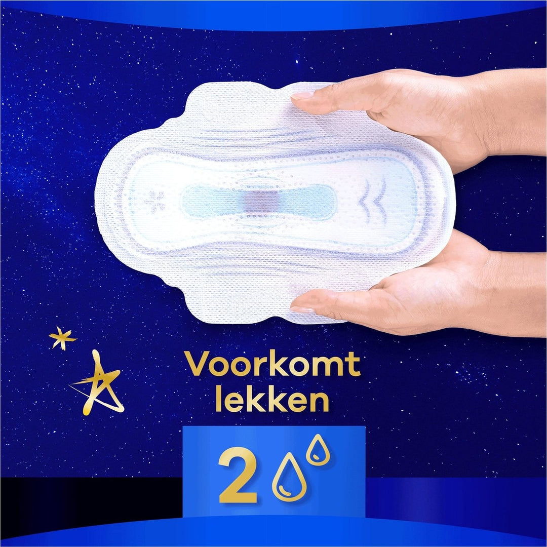 Always Ultra Secure Night Met Vleugels maandverband - 16 stuks