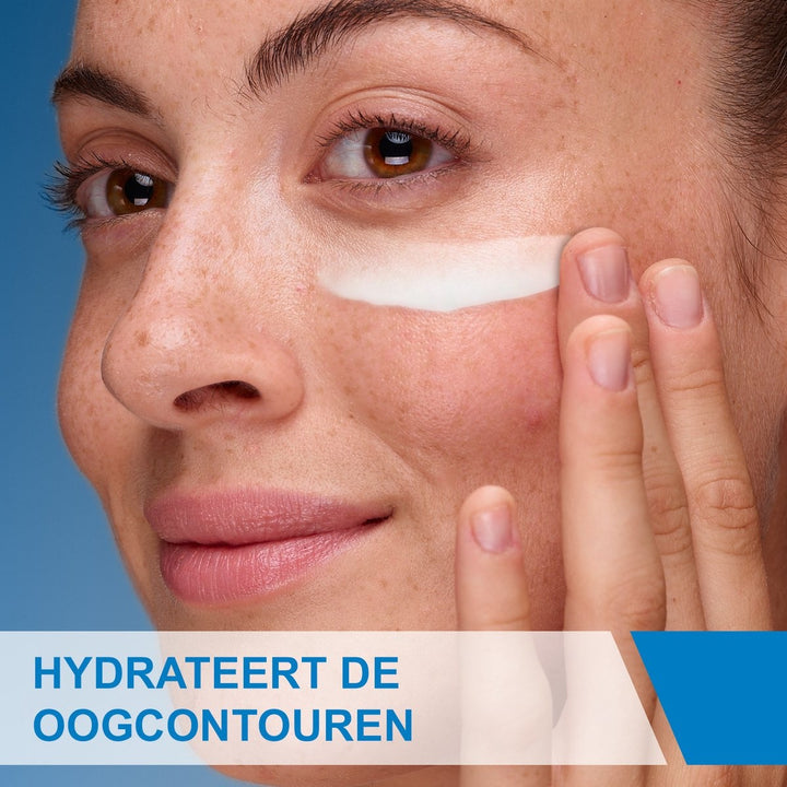 CeraVe - Eye Repair Cream - Oogcrème - tegen wallen en donkere kringen - 14 ml - Verpakking beschadigd