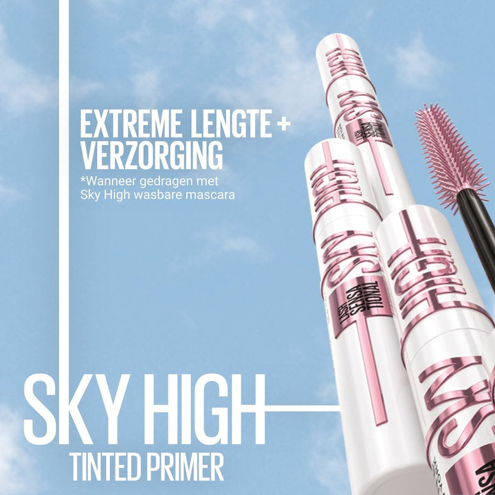 Maybelline New York Lash Sensational Sky High - Tinted Primer - Zwart - Mascara Primer - 7.7 ml