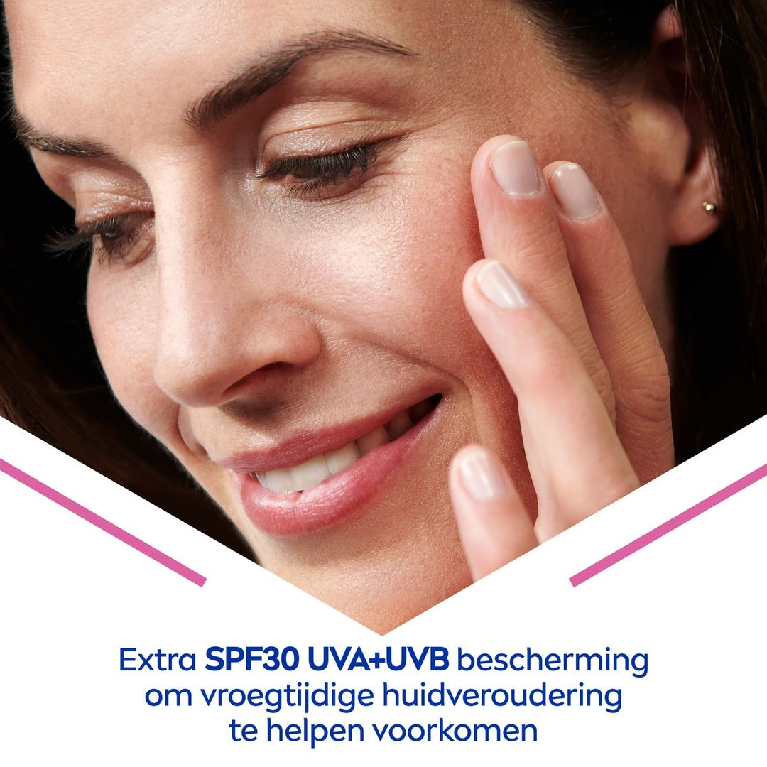 NIVEA CELLular Expert Filler Anti-Age Dagcrème - Ouder wordende huid - SPF 30 - Met hyaluronzuur, creatine en Foliumzuur 50 ml - Verpakking ontbreekt