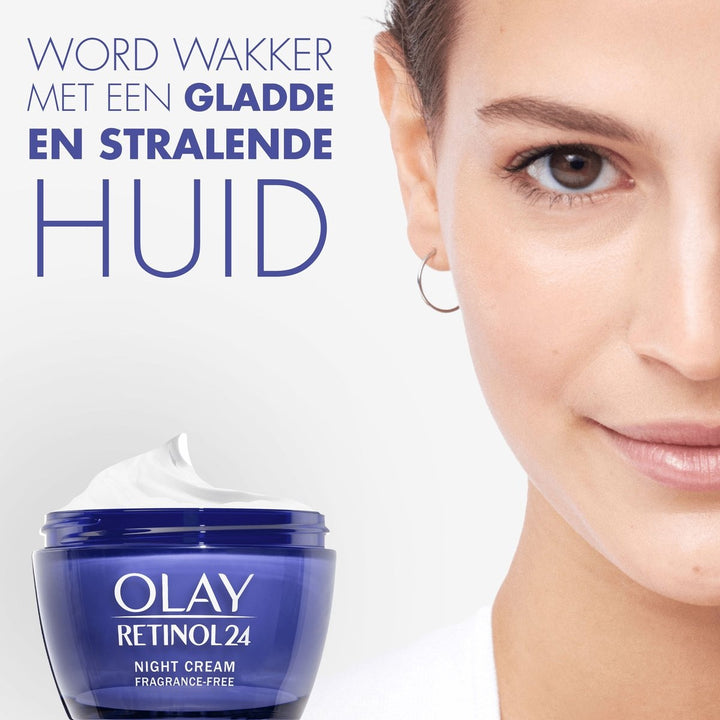 Olay Regenerist Retinol24 MAX - Nachtcrème - Parfumvrij - 50ml - Verpakking beschadigd