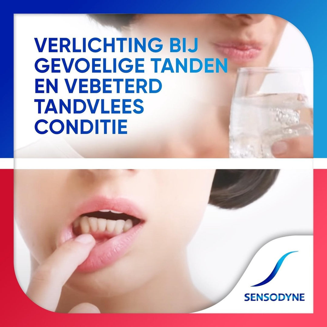 Sensodyne Zahnpasta Sensitivity &amp; Gums 75 ml – Verpackung beschädigt