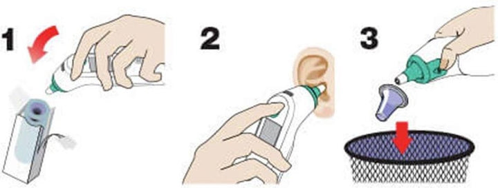 Braun LF40 – Nachfüllset Linsenfilter Ohrthermometer – Verpackung beschädigt