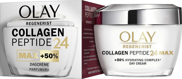 Olay Collagen Peptide 24 Max – Tagescreme – für das Gesicht – parfümfrei – 50 ml