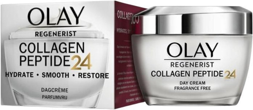 Olay Regenerist Collagen Peptide24 – Tagescreme – ohne Parfüm – 50 ml