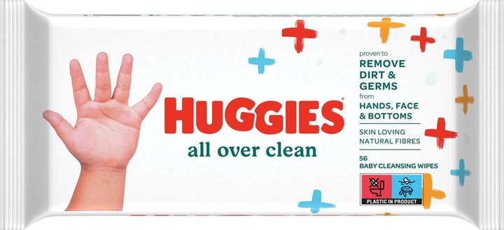 Huggies Snoetenpoetser - All Over Clean - 56 pcs.