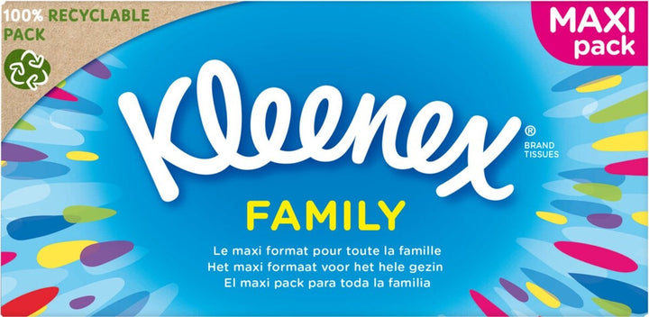 Family Maxi Pack 128 Taschentücher – Verpackung beschädigt