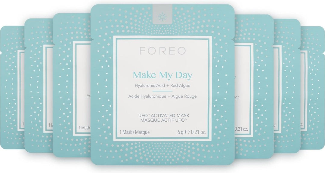 FOREO „Make my Day for UFO“-Gesichtsmaske – Verpackung beschädigt