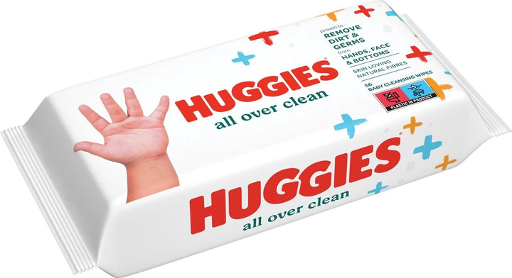 Huggies Snoetenpoetser - All Over Clean - 56 pcs.