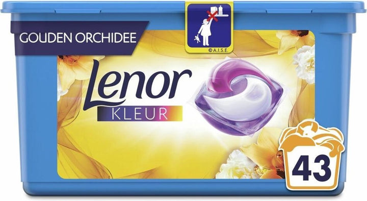 Lenor All in 1 Wasmiddel Pods Gouden Orchidee - 43 Wasbeurten