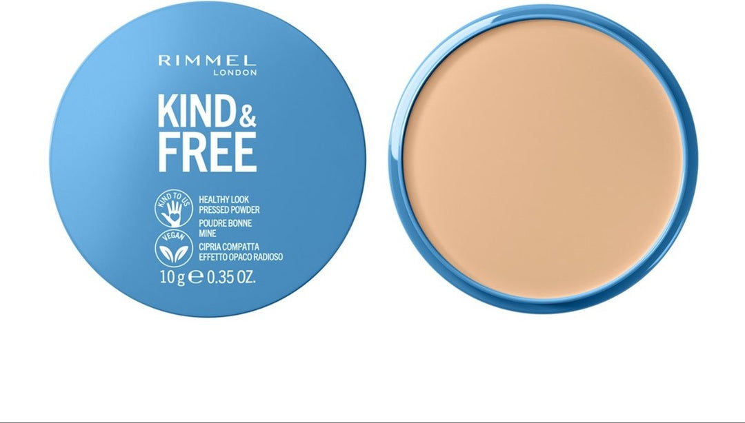 Rimmel London KIND &amp; FREE Vegan Pressed Powder Gesichtspuder 010 Fair