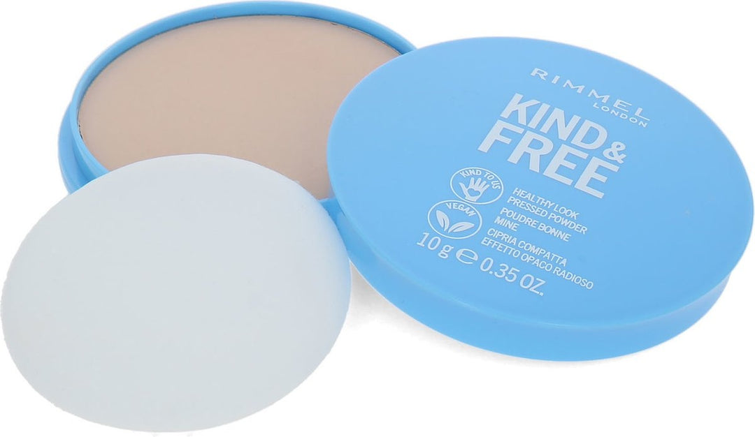 Rimmel London KIND &amp; FREE Vegan Pressed Powder Gesichtspuder 010 Fair