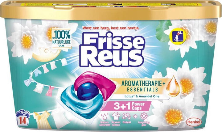 Frisse Reus Power Caps Lotus Almond - 14 Washing Capsules