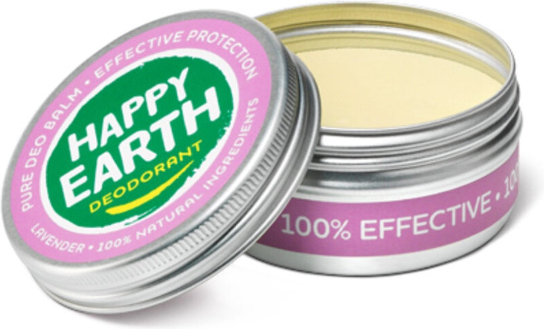 Happy Earth Pure Deodorant Balm Lavender 45 gr - Packaging damaged