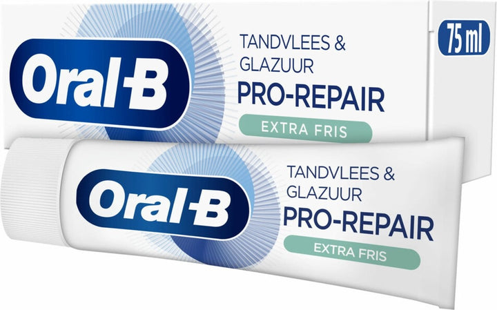 Oral-B Toothpaste Pro-Repair Gums &amp; Enamel Extra Fresh - 75 ml - Packaging damaged