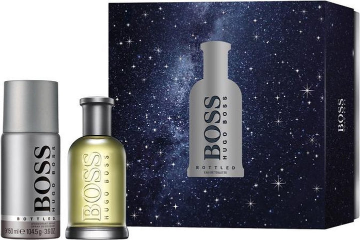 Hugo Boss Bottled Gift Set - Eau de Toilette + Deodorant - Packaging damaged