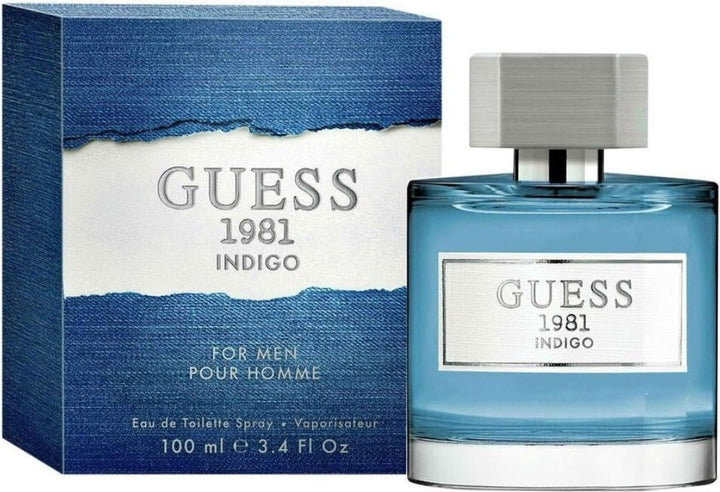 Guess 1981 Indigo 100 ml - Eau de Toilette - Men's perfume - Packaging damaged