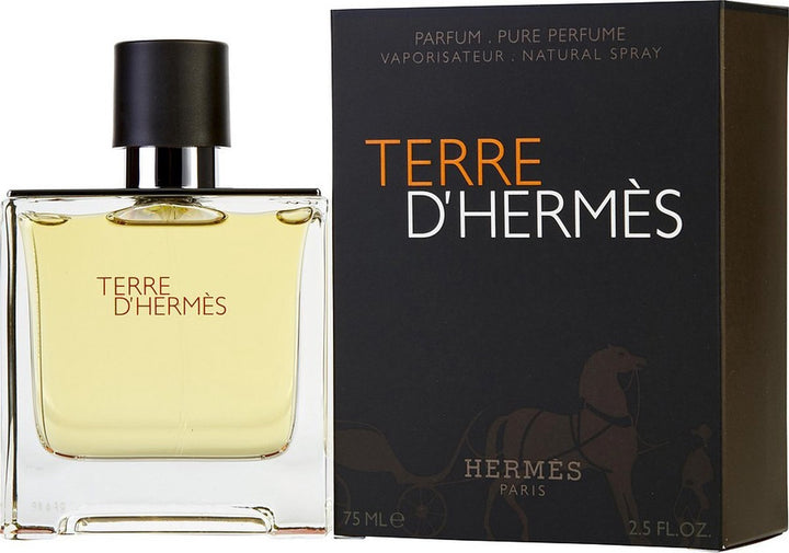 Hermès Terre d'Hermès 75 ml – Reines Parfüm – Herrenparfüm – Verpackung beschädigt