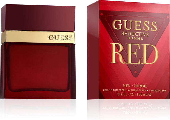 Guess Seductive Homme Red Eau De Toilette Spray 100 ml For Men - Verpakking beschadigd