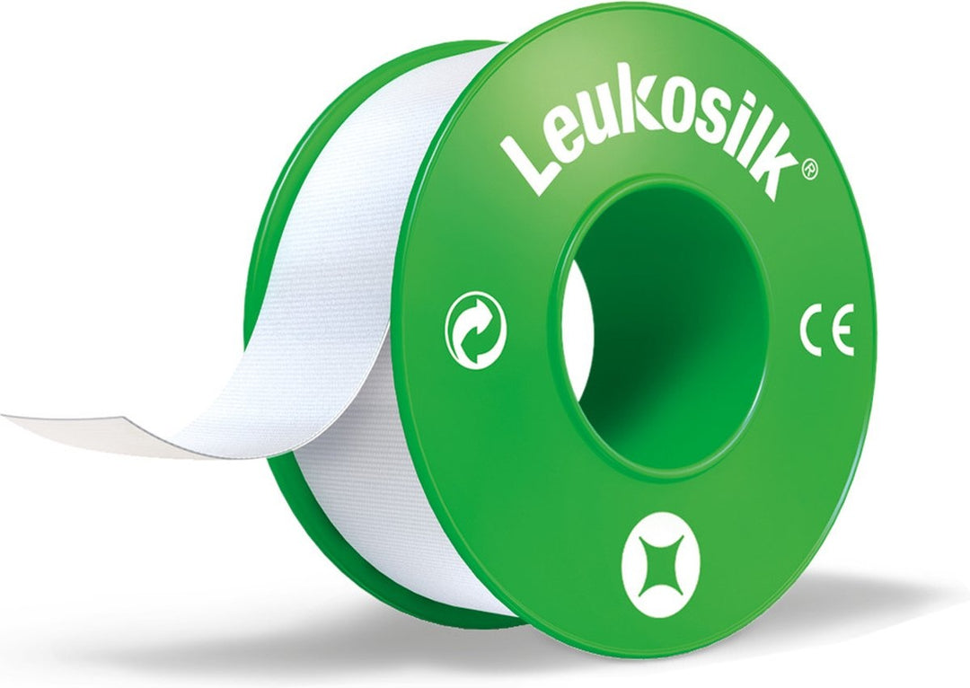 Leukosilk Gevoelige huid - 5 m x 2.5 cm - Pleisters